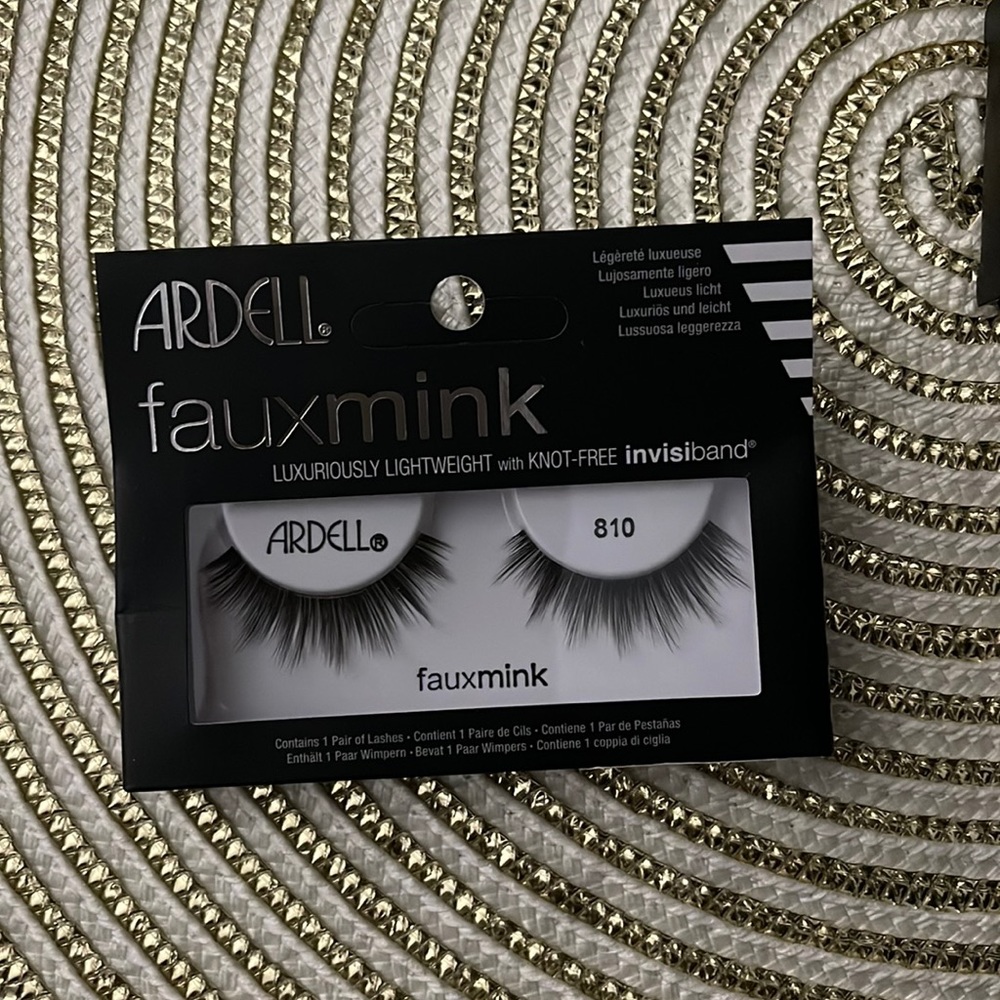 Faux mink eyelashes